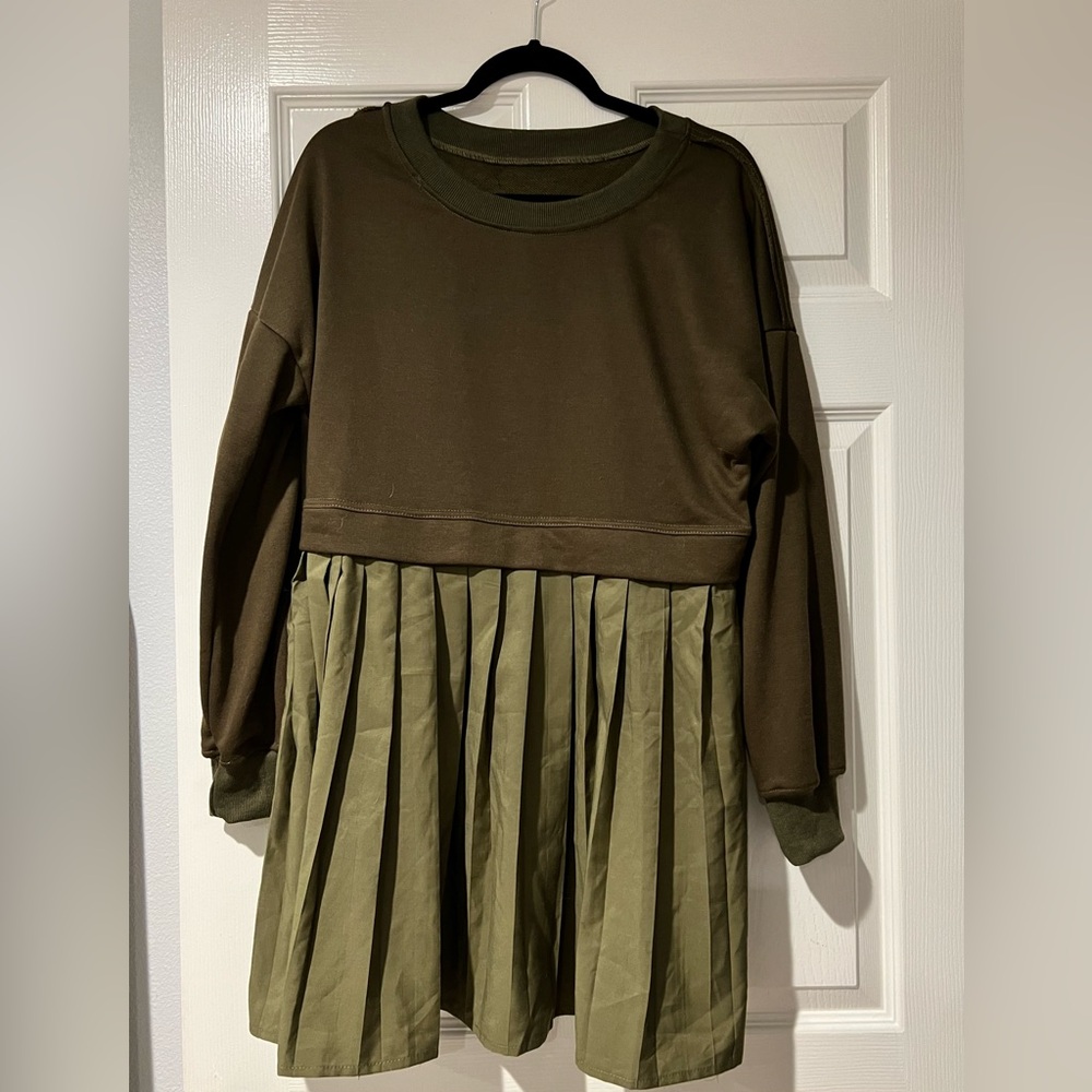 Oversized sweater dress